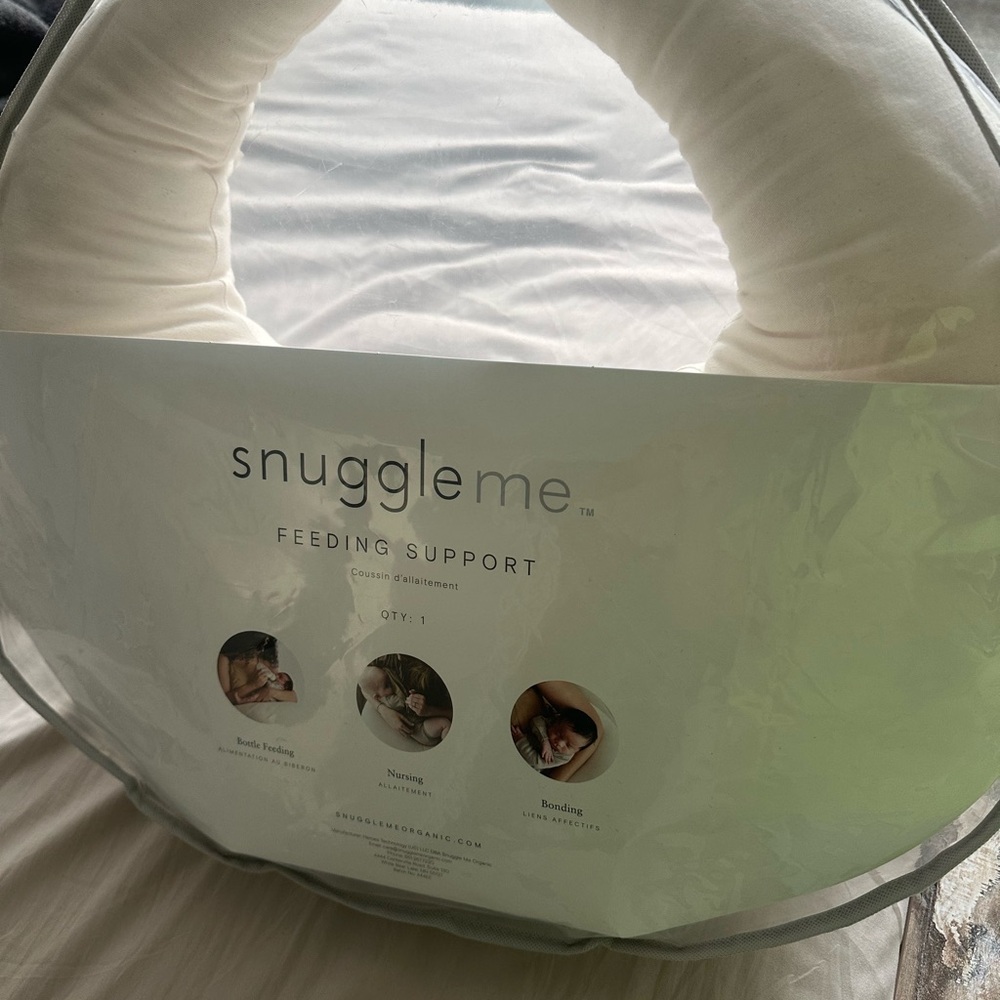 Snuggle Me Feeding Support Pillow - Cream